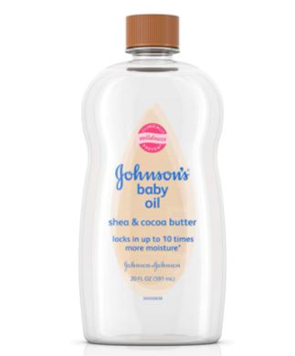 how to get wax out of hair: Johnson's Baby Oil