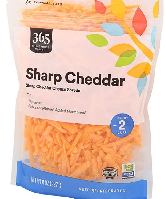 how to thicken mac and cheese: 365 by WFM, Cheddar Sharp Shreds