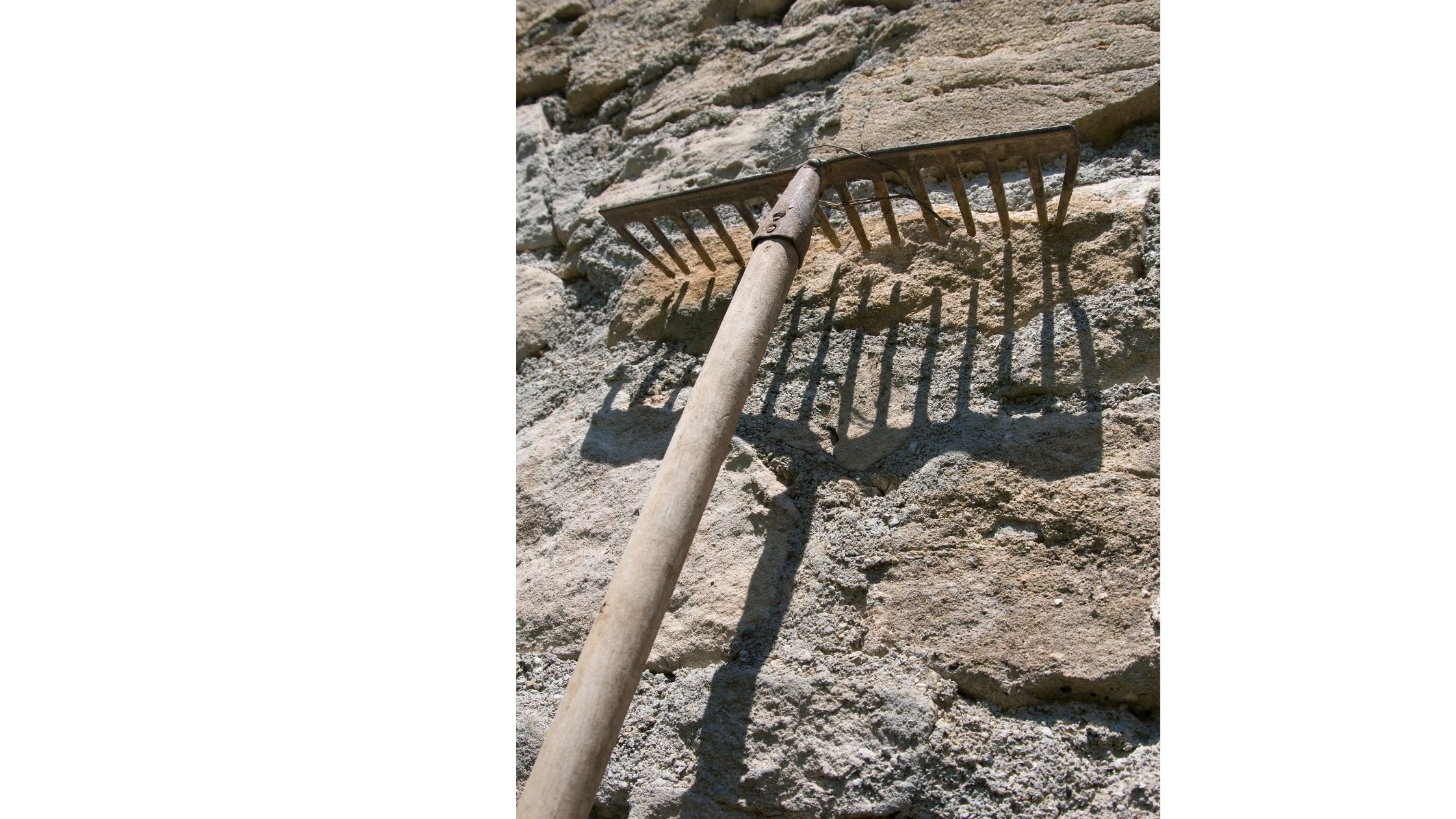 Types of Rakes: stone rake