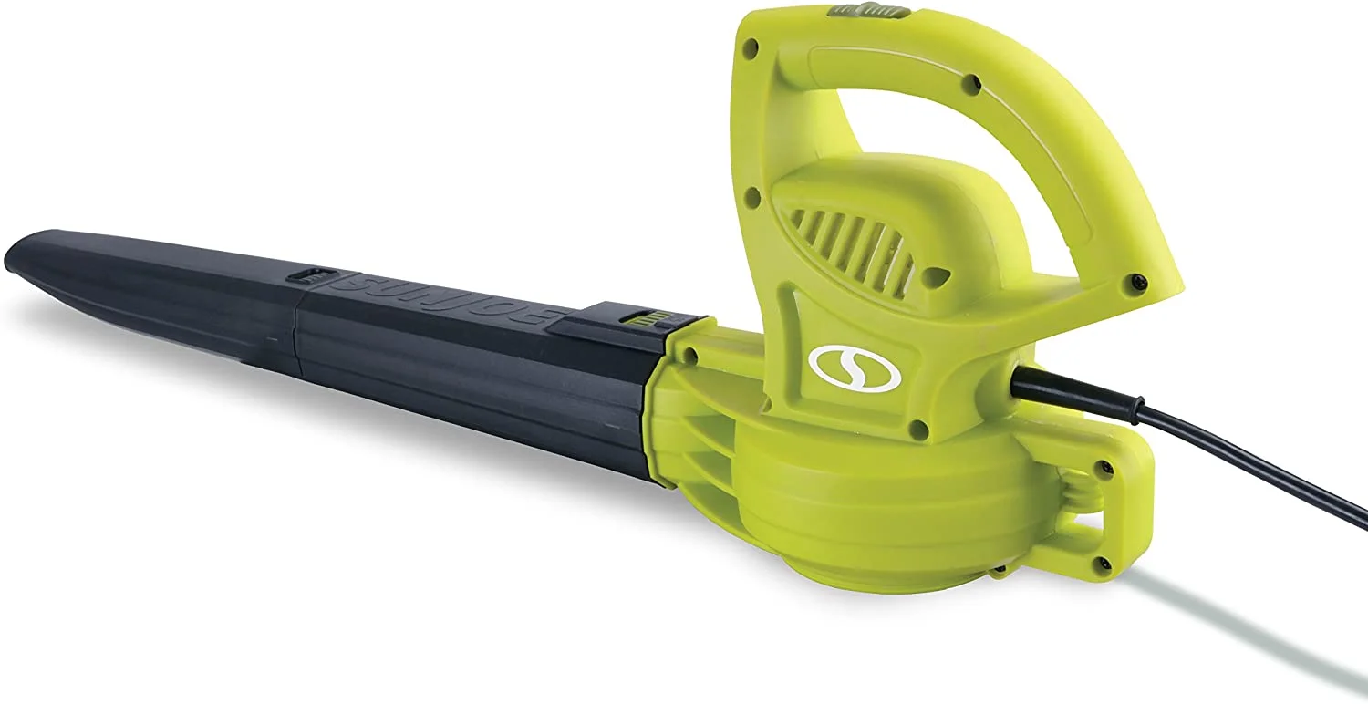 Types of leaf blowers: sun joe sbj597e electric leaf blower