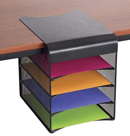 Under Desk Shelving Ideas