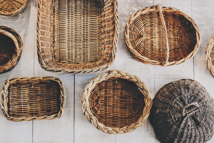 Wicker Shelving Options