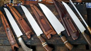 Types of garden knives