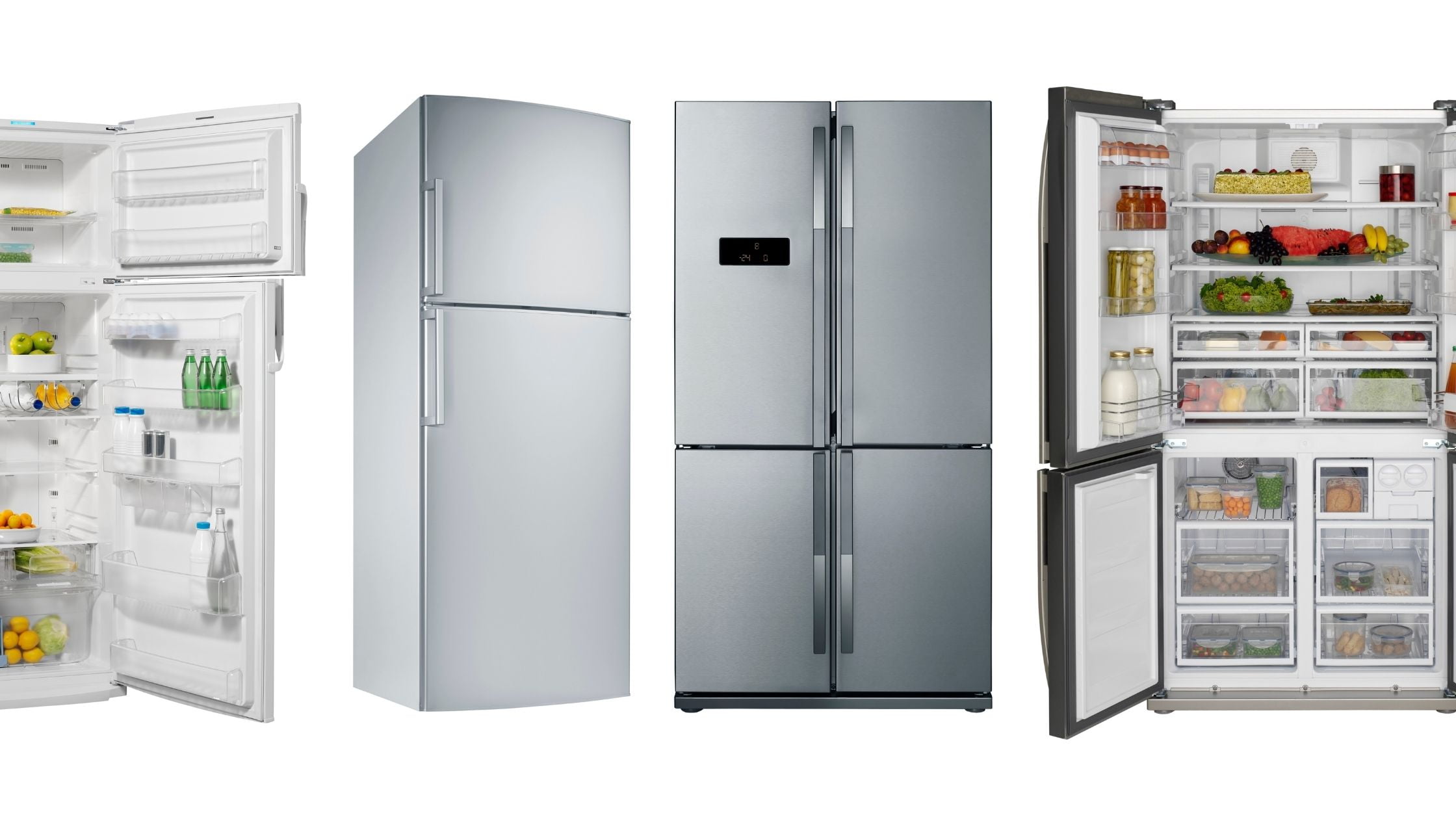 types of refrigerators