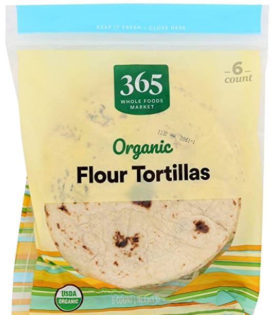 types of tortillas: Tortillas Flour Homestyle Organic 