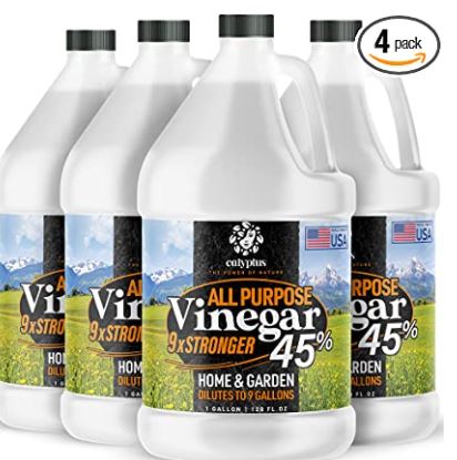 how to clean shower tiles without scrubbing: Pure Super Concentrated Vinegar