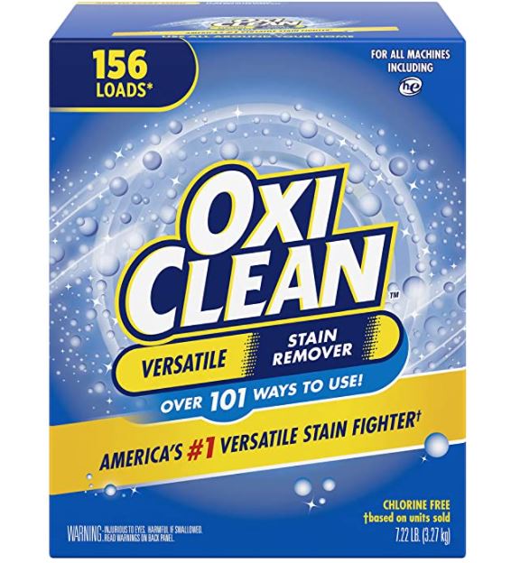 how to clean shower tiles without scrubbing: OxiClean Versatile Stain Remover Powder