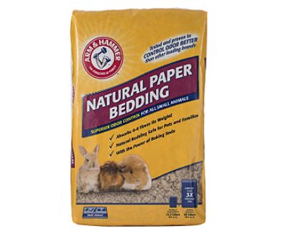 how to clean a hamster cage: Arm & Hammer Natural Paper Bedding