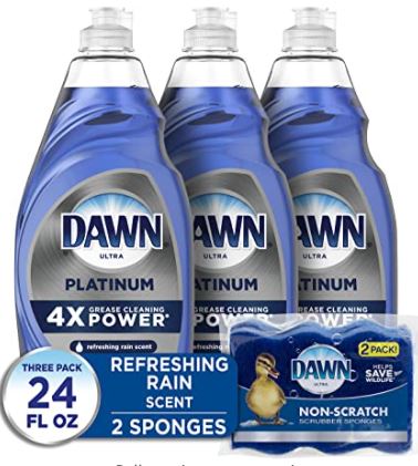 how to clean a honeywell fan: Dawn Dish Soap