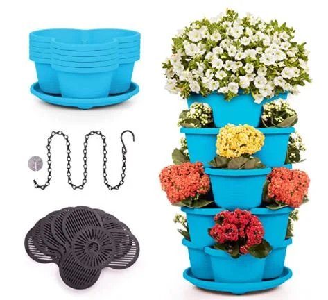 Stackable planters: stackable planter vertical garden