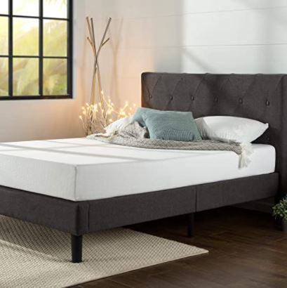 types of bed frames: Upholstered Platform Bed Frame