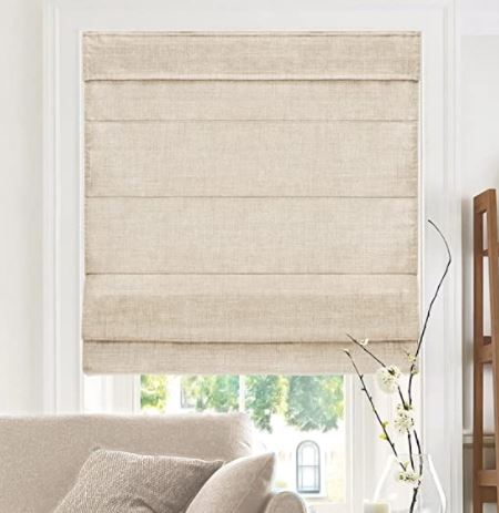types of blinds: Roman Window Blind Treatment