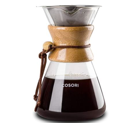types of coffee makers: COSORI Pour Over Coffee Maker