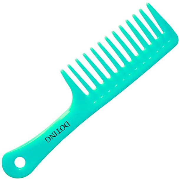 types of combs: Wide Tooth Comb for Curly Hair