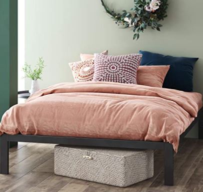 types of beds: Metal Platform Bed