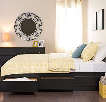 types of beds: Storage Bed with 6 Drawers