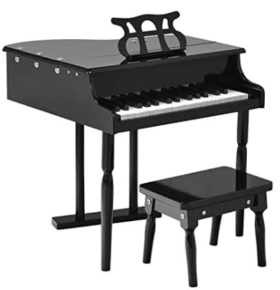 types of pianos: Toy Grand Piano w/ Bench